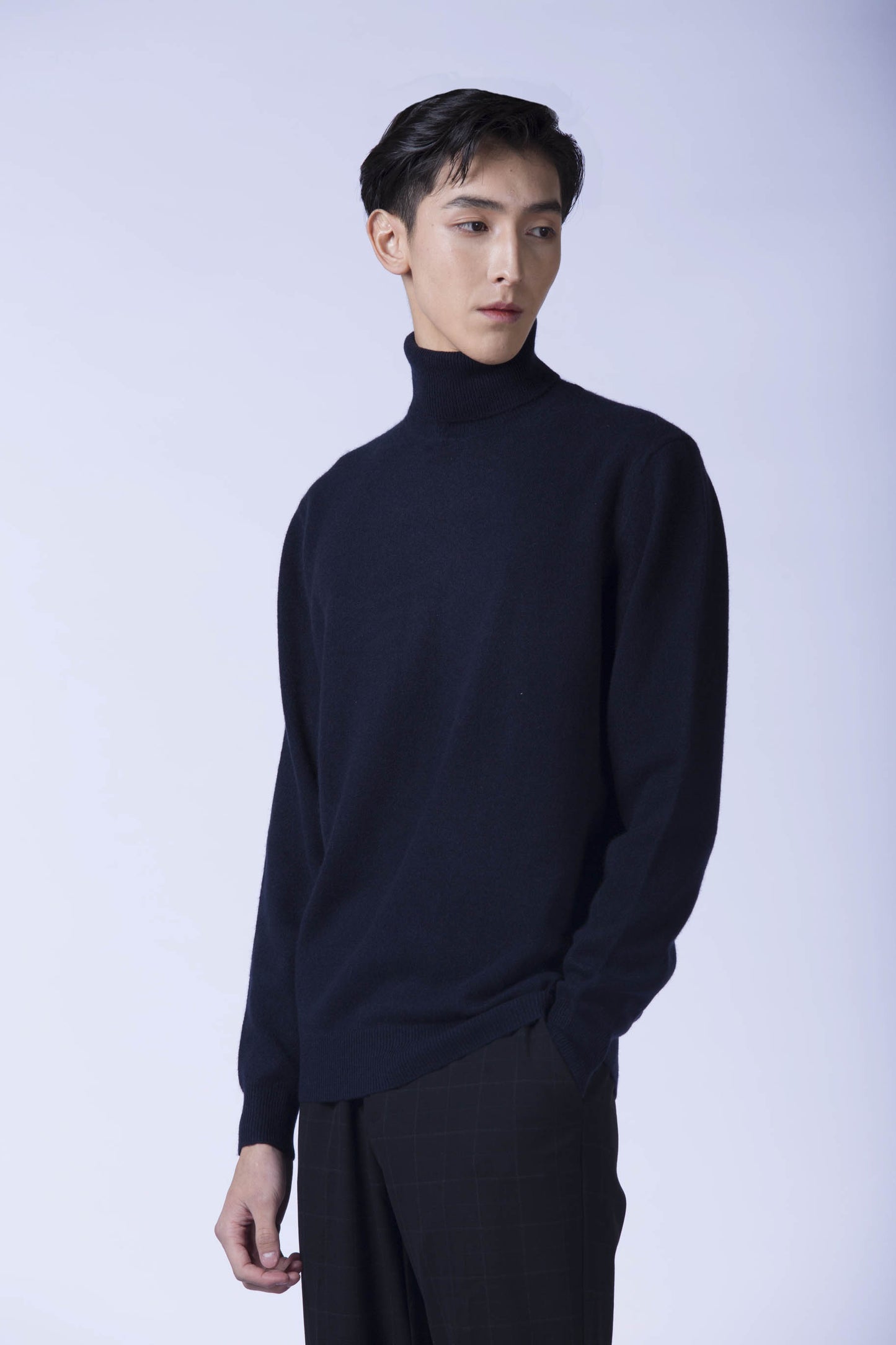 Men's Full-Length Turtle Neck