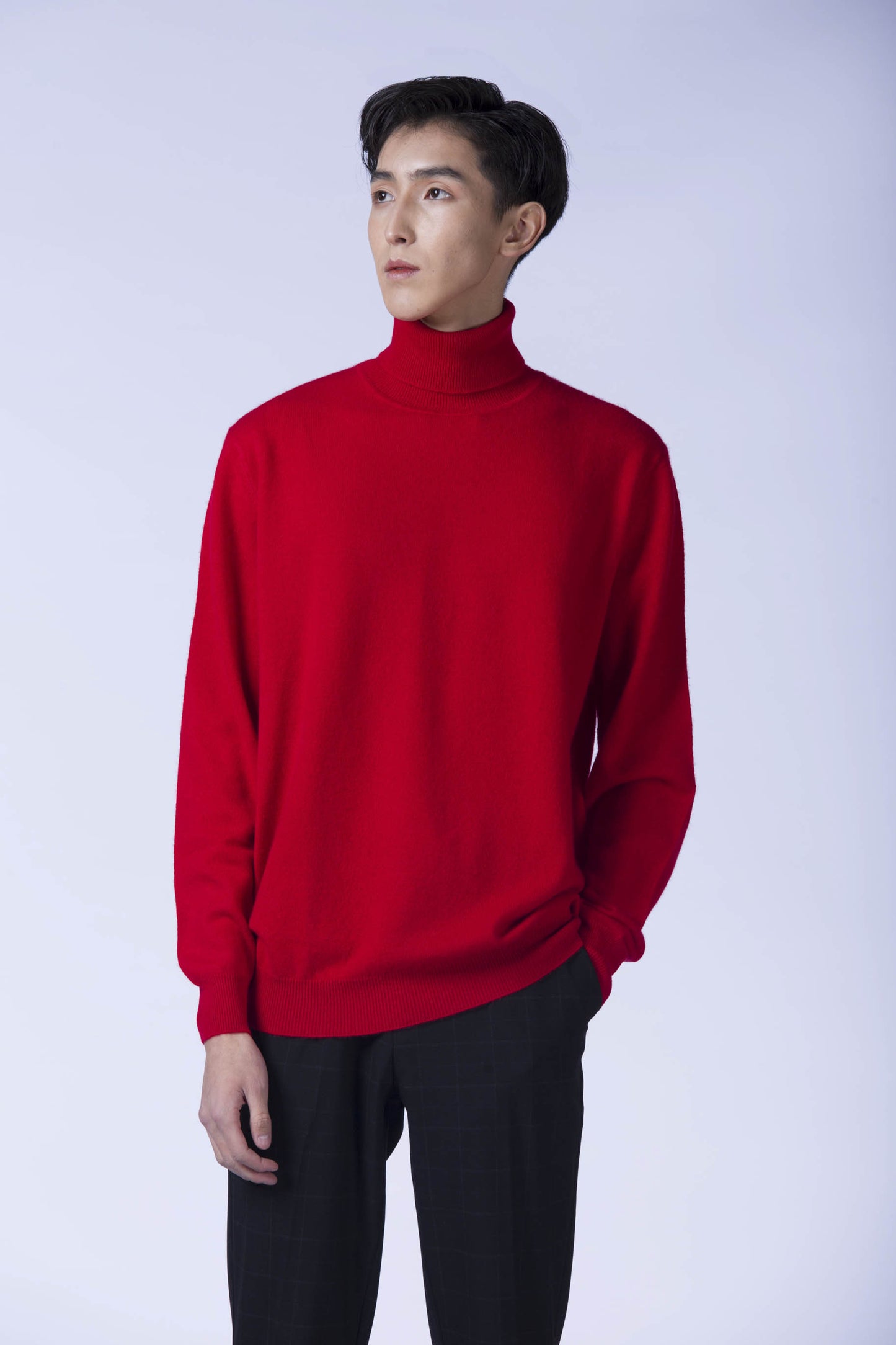 Men's Full-Length Turtle Neck