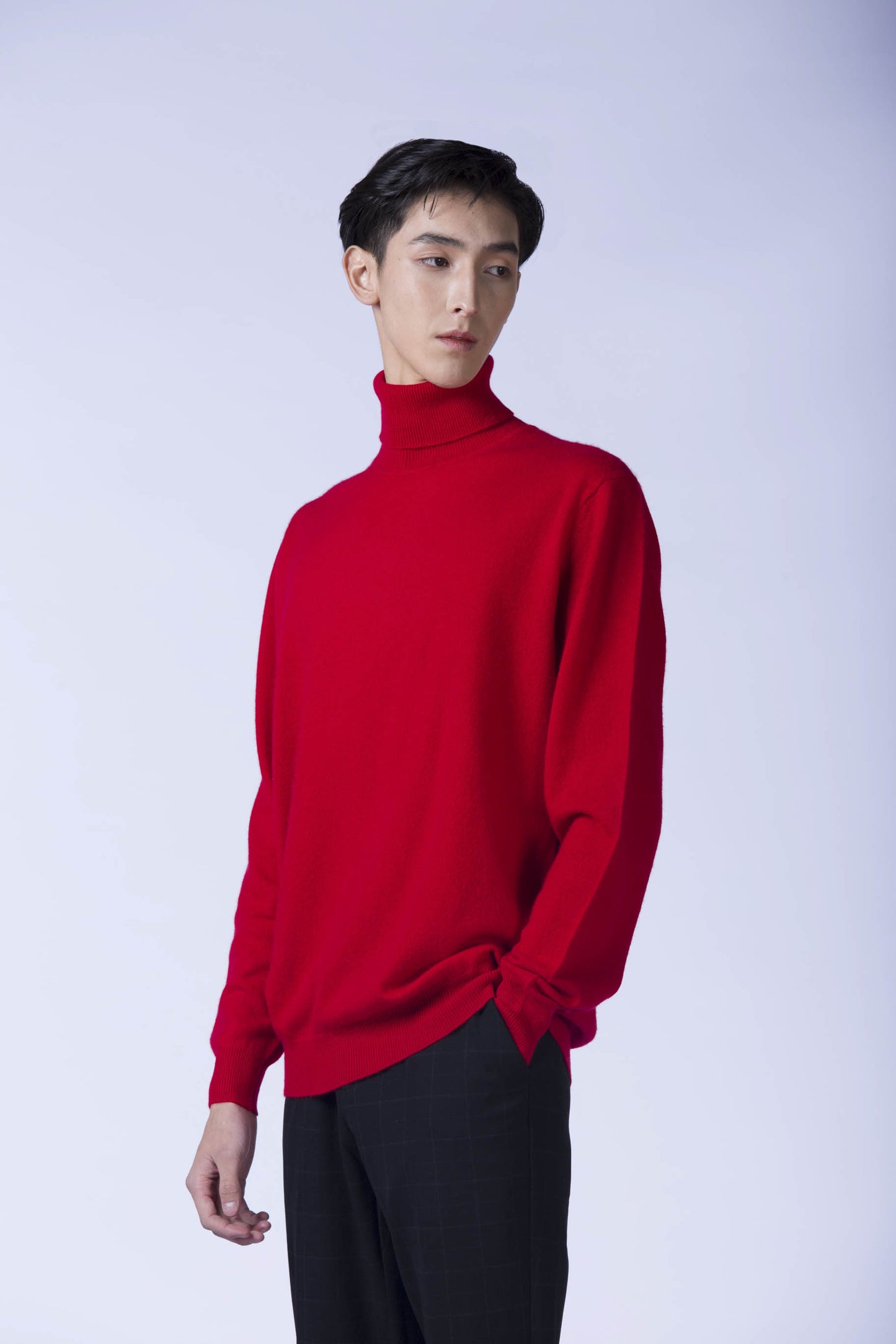 Men's Full-Length Turtle Neck