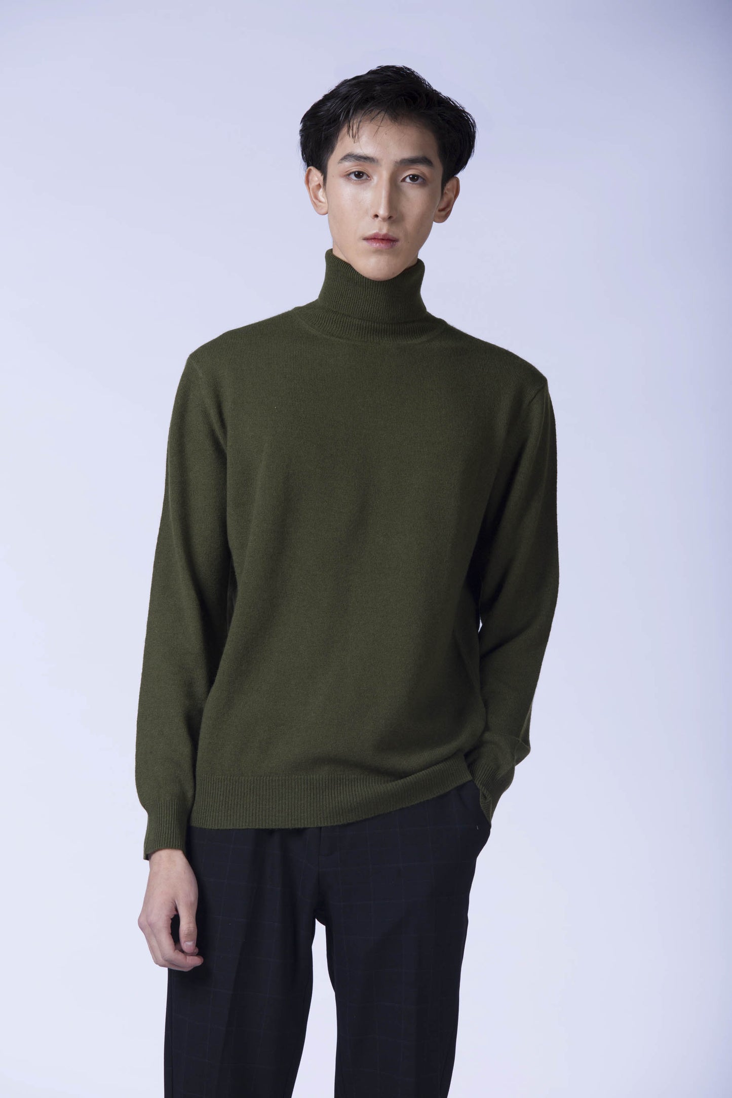 Men's Full-Length Turtle Neck